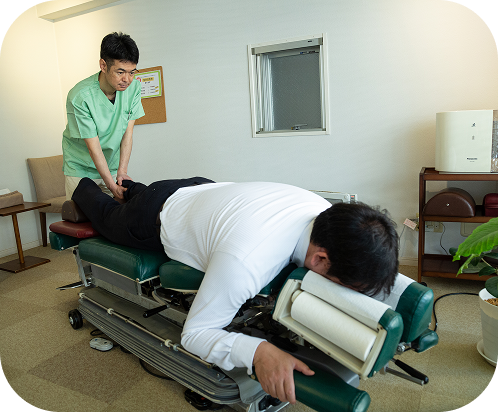 有資格者による施術