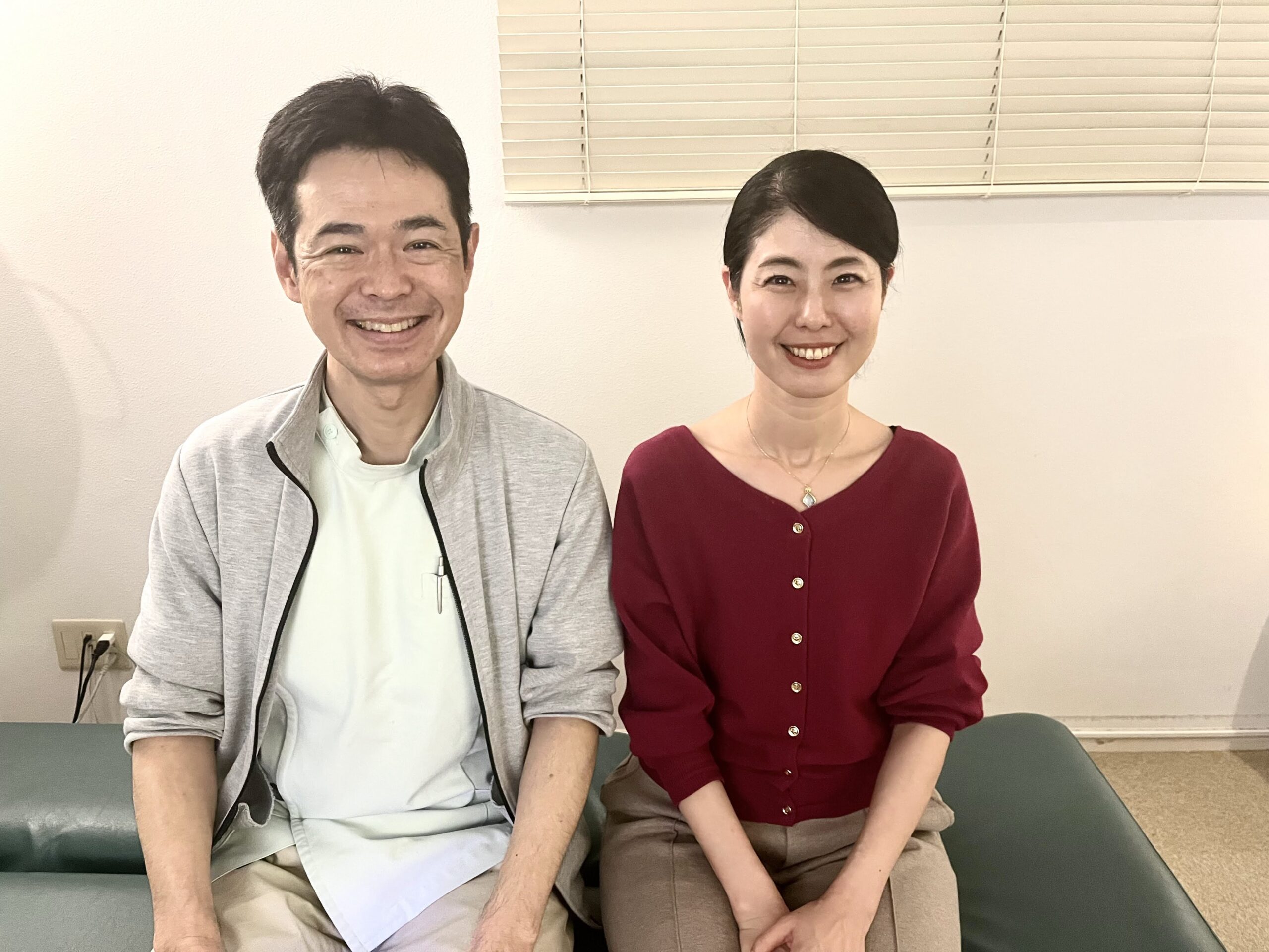 患者さんとの2ショット写真