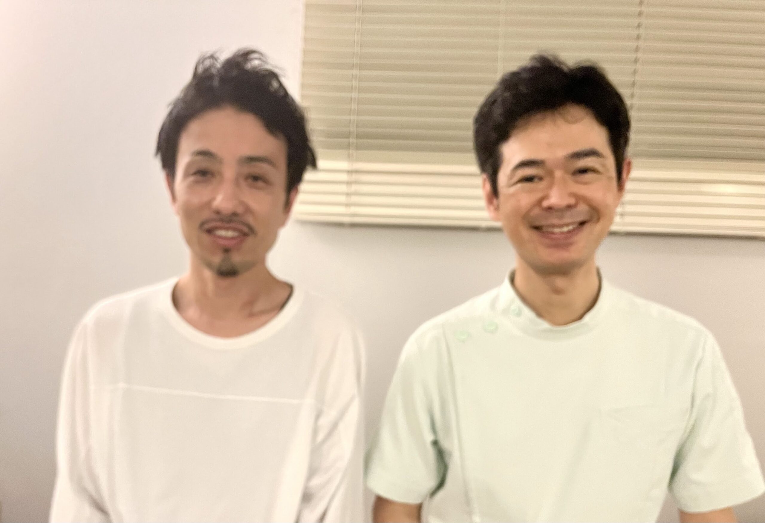 患者さんとの2ショット写真