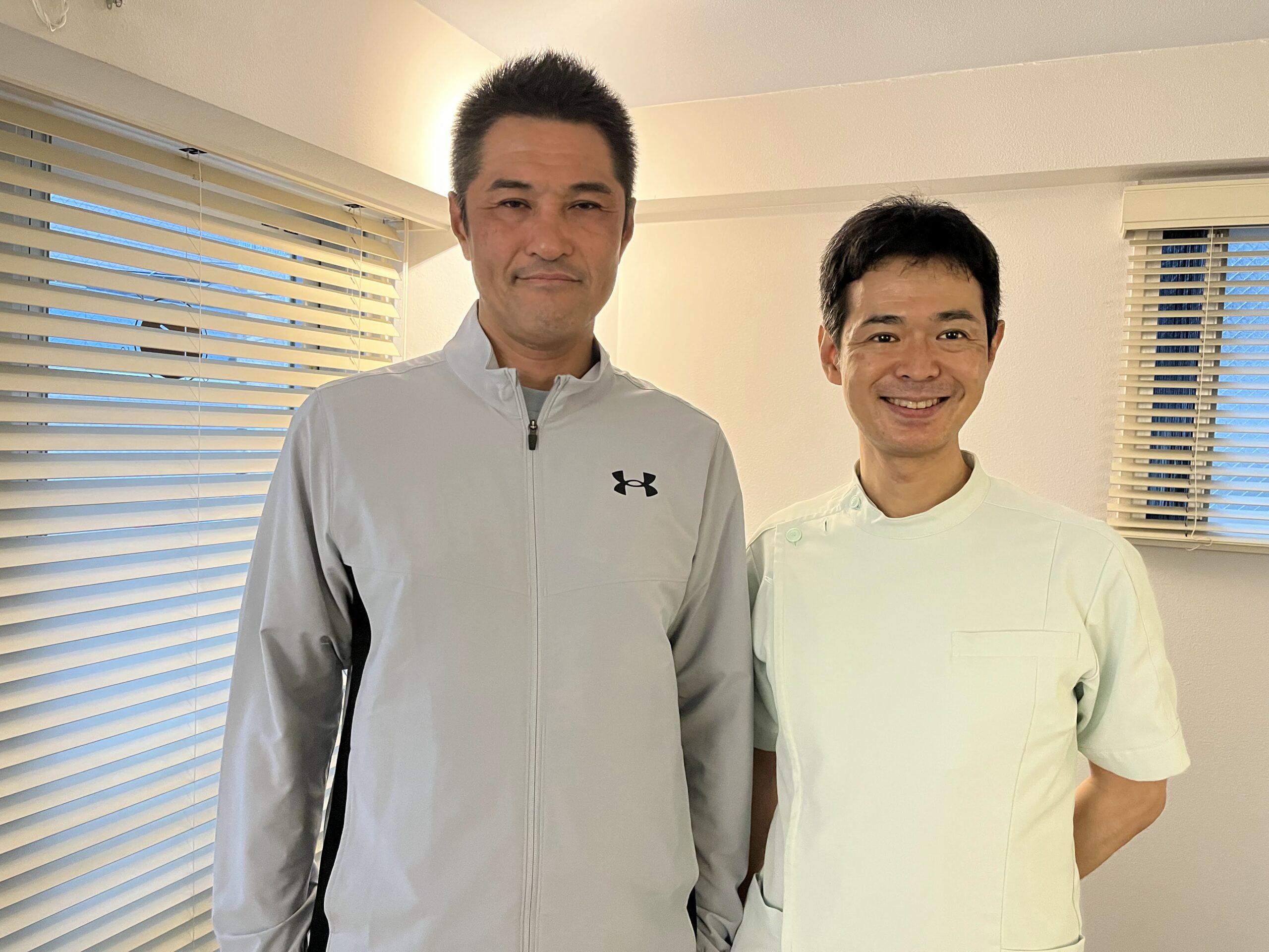 患者さんとの2ショット写真